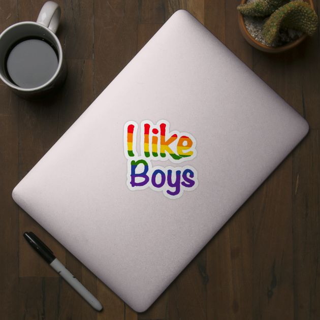 I like boys gay pride by system51